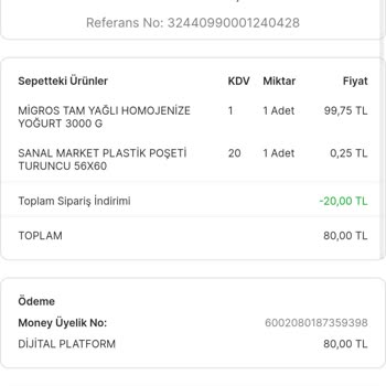 Migros Tam Bana Göre Kampanyasına 4money Yatırmadı