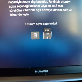 Huawei Matebook D15 Pin Kabul Etmiyor.