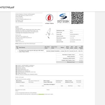 Trendyol Başka Fatura Gönderilmesi