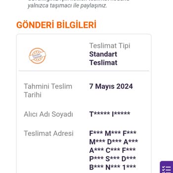 Watsons 1 Aydır Beklediğim Siparişim Gelmedi Ve Benden Kargo Ücreti Kesildi