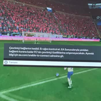 EA Sports EAFC24 Bitmek Bilmeyen Sunucu Bağlantı Hatası