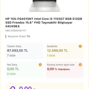 Hepsiburada Linkgelir Kazançlar Sağlanmıyor