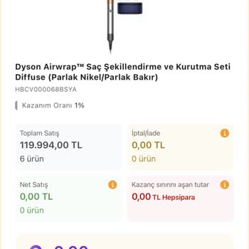 Hepsiburada Linkgelir Kazançlar Sağlanmıyor