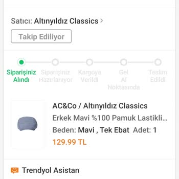 Trendyol Siparişi Ve Elimize Ulaşmayan Ürün