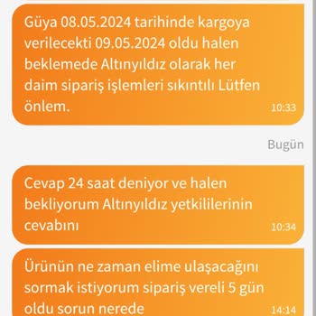 Trendyol Siparişi Ve Elimize Ulaşmayan Ürün