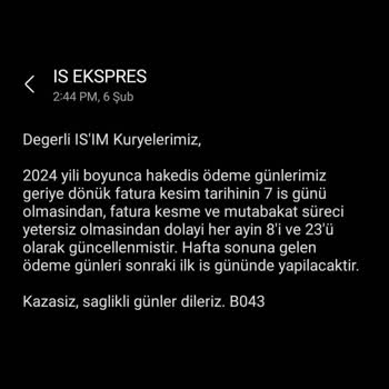 İş Ekspres Hakkımız Olanı Vermiyor...