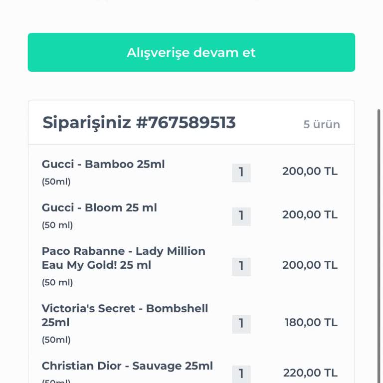 Shopier Sitesinde Sipariş Düzenleme Yok