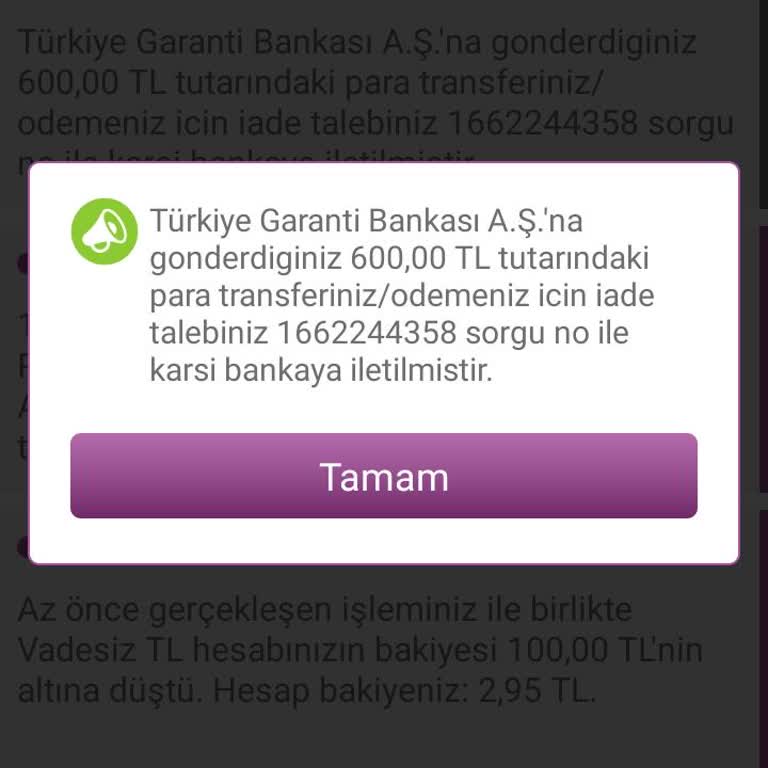 Para İadesi Paypay Mefete Sıkıntı