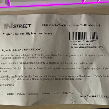 In Street Müşterilerine Sıfır Değer