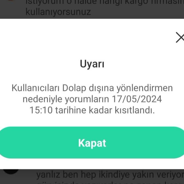 Trendyol Dolap Yüksek Kesintiler Ve Haksız Kısıtlamalar