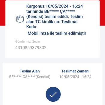 Aras Kargo Sistemde Teslim Edildi Görülen Fakat Bana Ulaşmayan Kargo