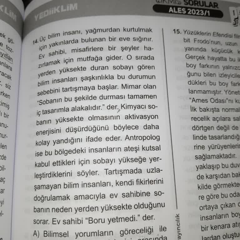 Yedi İklim Yayınevi Kitap Basım Hatası