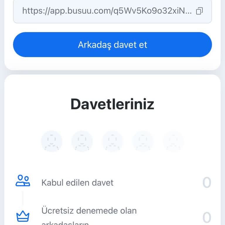 Busuu 30 Günlük Premium Gelmedi