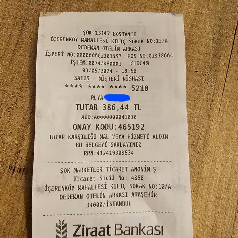 Cepte Şok Ürün Eksikliği Ve Küflü Gelmesi