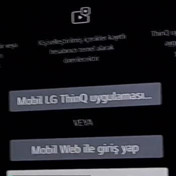 Acil Destek Onvo TV'de LG Oturumu Açılmıyor.