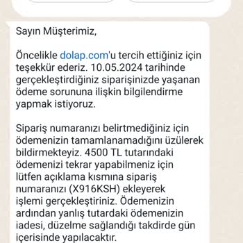 Dolap Uygulama Şikayet