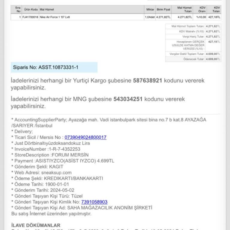 Mersin Forum Sneaks Up 10 Günde Teslim Edilmeyen Ayakkabı