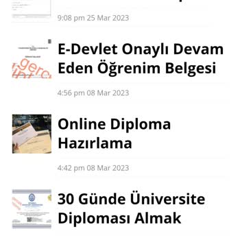 Sinavsizdiploma.com Yasa Dışı Diploma İddiaları İçin Şikayet