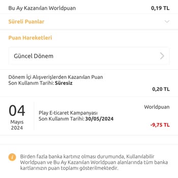 Yapı Kredi World Kampanya Puanım Yatmadı