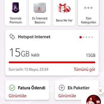 Vodafone Sinirsiz Red Lite Paketi