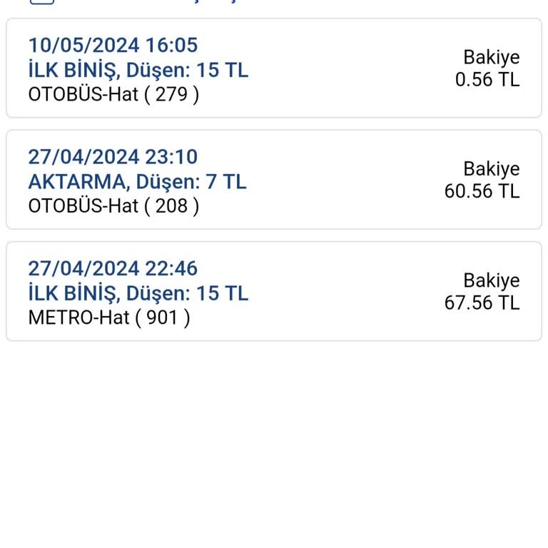 EGO Genel Müdürlüğü Fazla Tl Okuma