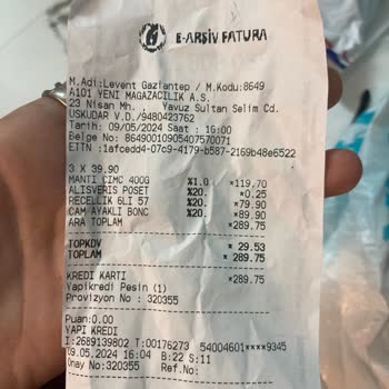 A101 Küflü Mantı Çıktı
