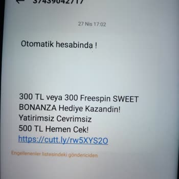 Vodafone Bilinmeyen Numaradan Mesaj Geliyor