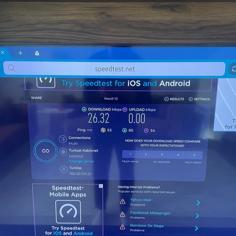 Türkiss İnternet Çekmiyor