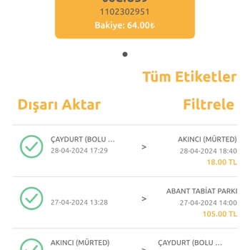 HGS Geçit Ücreti Parası