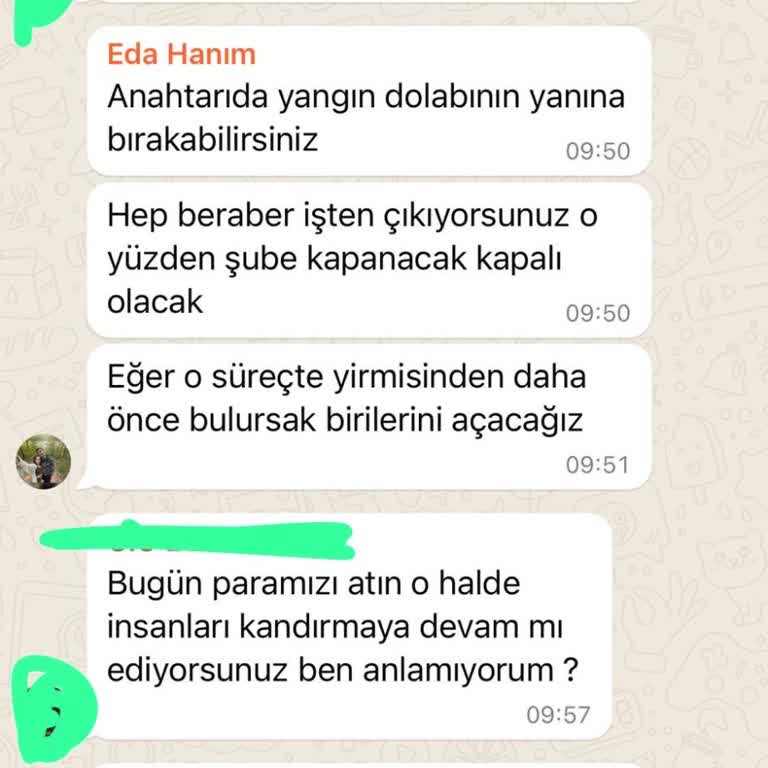 Güldeniz Odabaşı Şişli Şubesi Personellerin Maaşları Ödenmedi