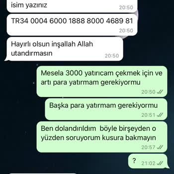 forexsikayeti.com Göreceğiz Mağduruyum Almadığım Para İçin Tehdit Ediliyorum