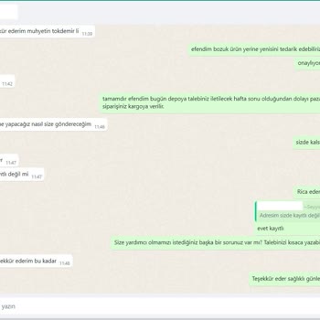 Starefsane İade Yapamıyoruz!