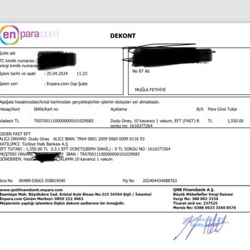 Lezzet-i Bahçemden Parayı Veriyorsunuz Ürün Gelmiyor!