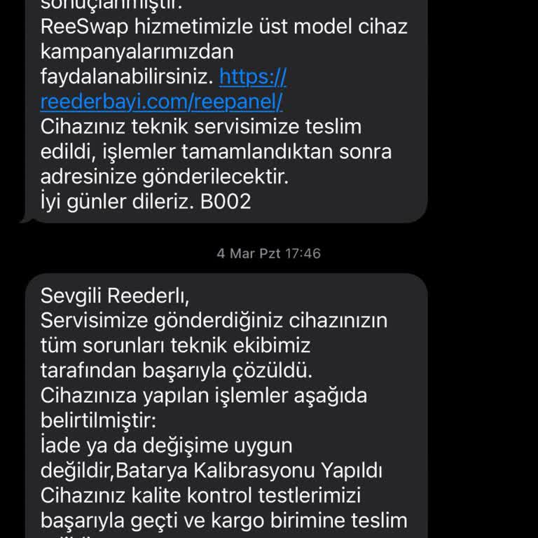 Reeder İade Oyalaması