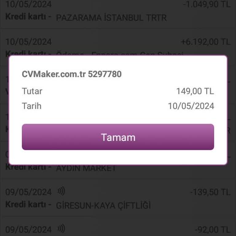 CV Maker Aman Dikkat