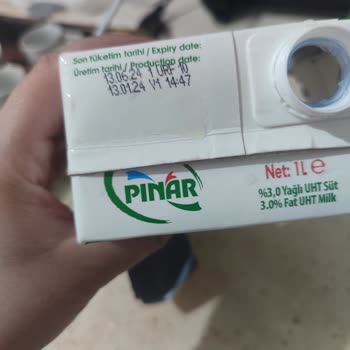 Pınar Et ve Süt Bozuk Süt Ürünü