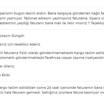 Toyzz Shop Fatura Talep Etmeme Rağmen 3 Gündür Oyalıyor