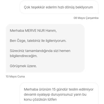 Hepsiburada Teslim Edilmeyen Ürün