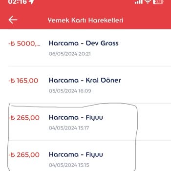 Burger King Fazla Ödeme Çekme