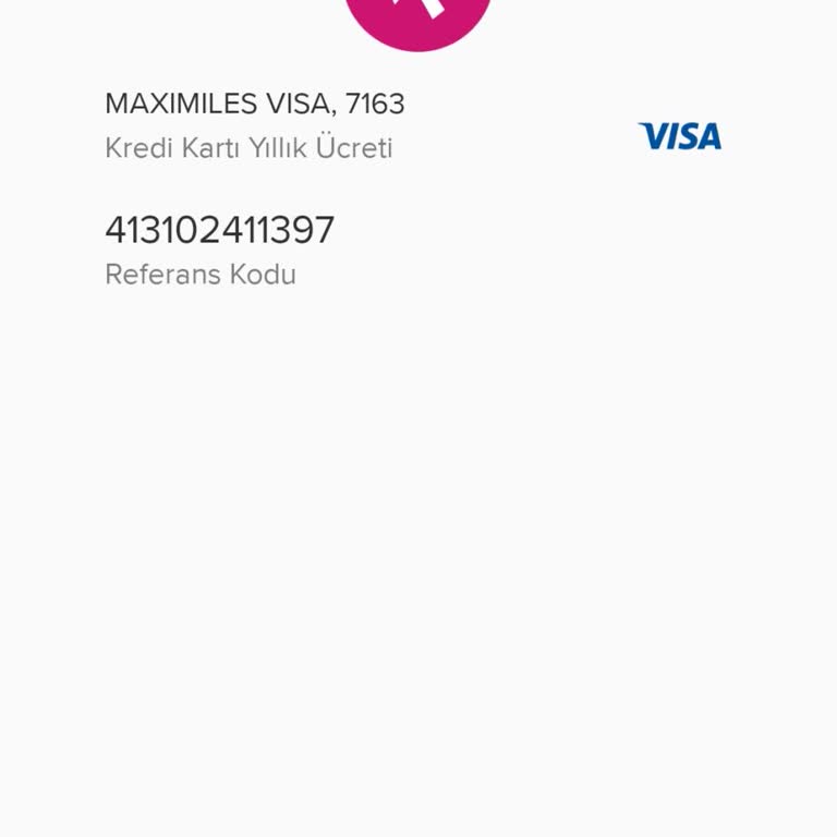 İş Bankası Kredi Kartı Yıllık Ücret Kesintisi.