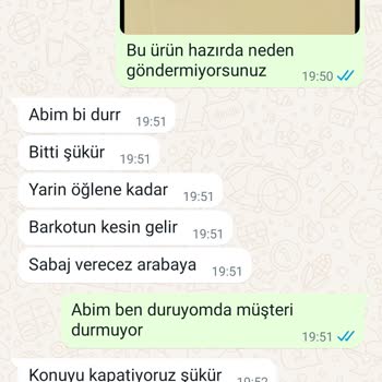 Doğpar Traktör Parça Aldığımız Ürünü Göndermiyor