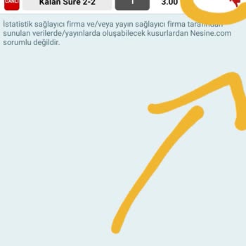 Nesine Hile Yapıyor Ve Anlık Skor Değiştiriyor.
