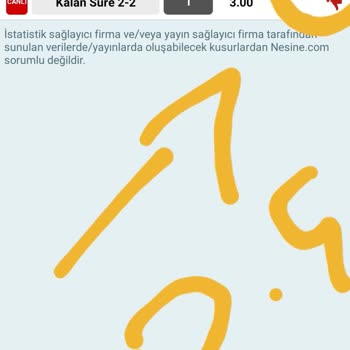 Nesine Hile Yapıyor Ve Anlık Skor Değiştiriyor.