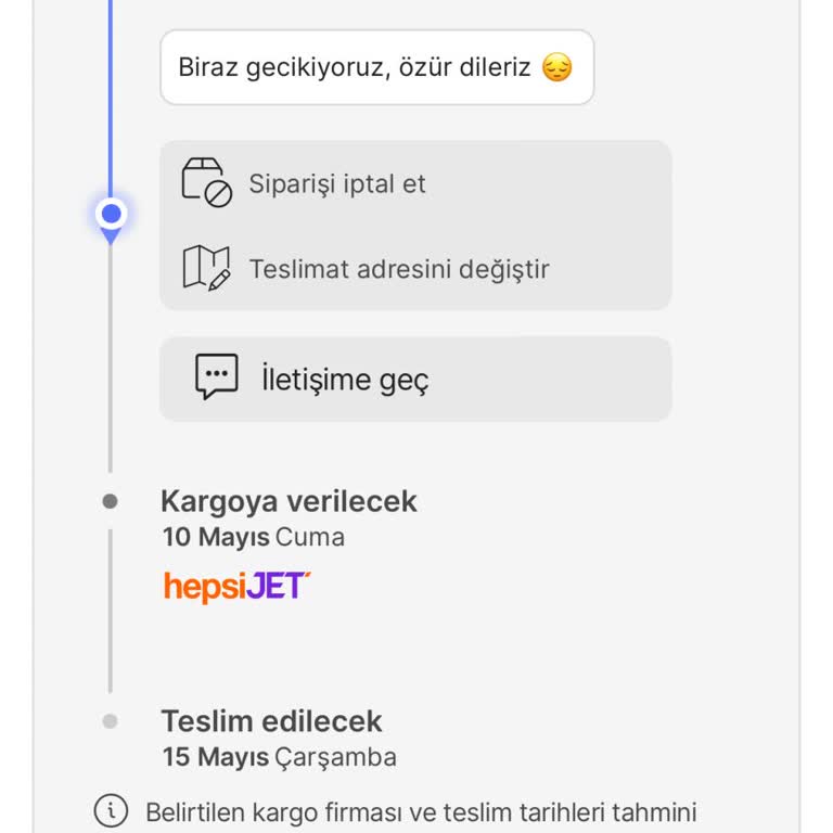 Hepsiburada Kargoya Ne Zaman Verilecek?