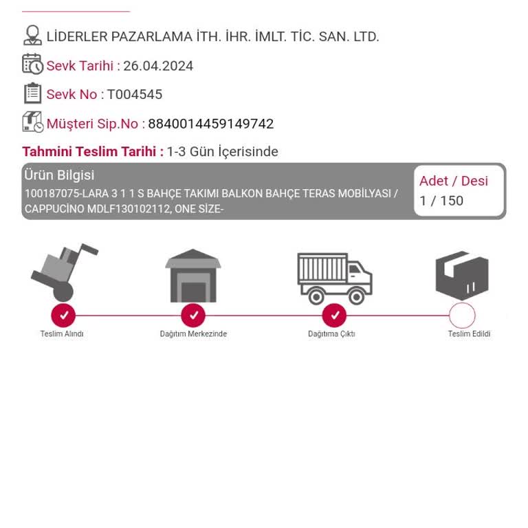 Horoz Lojistik'in Oyaladığı Müşteri.