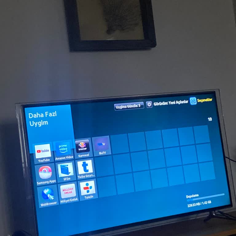 Samsung Smart Hub Netflix'in Silinmesi