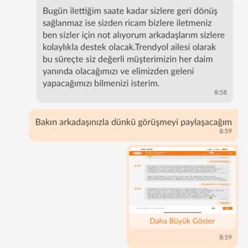 Trendyol İade İncelemesi 21 İş Gününü Geçti