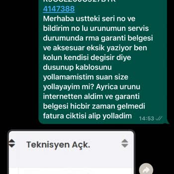 Penta Teknoloji Ürünü Reddedip Pis Ve Eksik Ürün Yolluyor