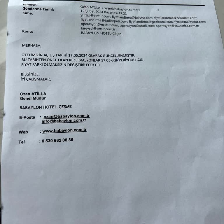 Tatilbudur.com Kapalı Oteli Sattı