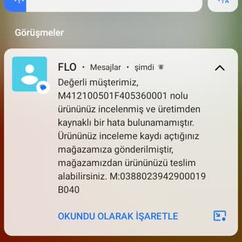 FLO Ayakkabı Aldığım Ayakkabının Teklerinin Karışması